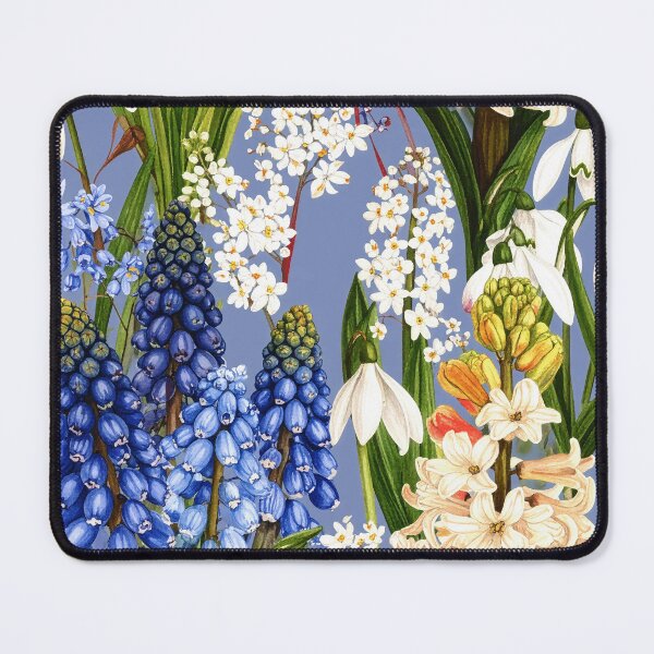 Item preview, Blue Hyacinth Spring Flowers Botanical Illustration designed and sold by Rutvain.