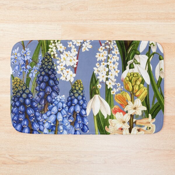 Item preview, Blue Hyacinth Spring Flowers Botanical Illustration designed and sold by Rutvain.
