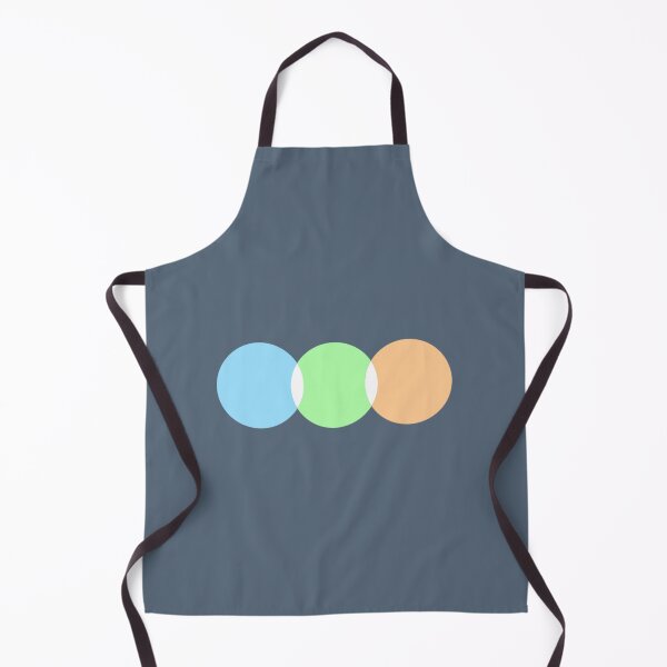 Item preview, letterboxd pastel orange green and blue circles  designed and sold by CoolKittyCat8.