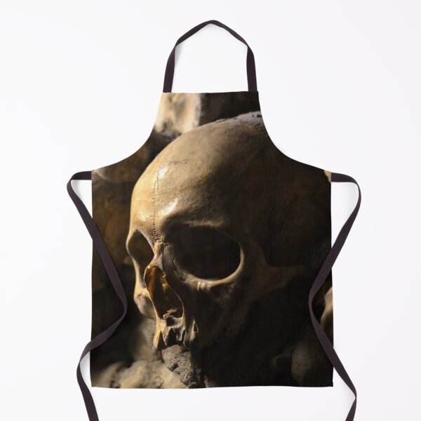 Item preview, Picture of a skull in Paris' catacombs 1/4 designed and sold by Elle Willers.