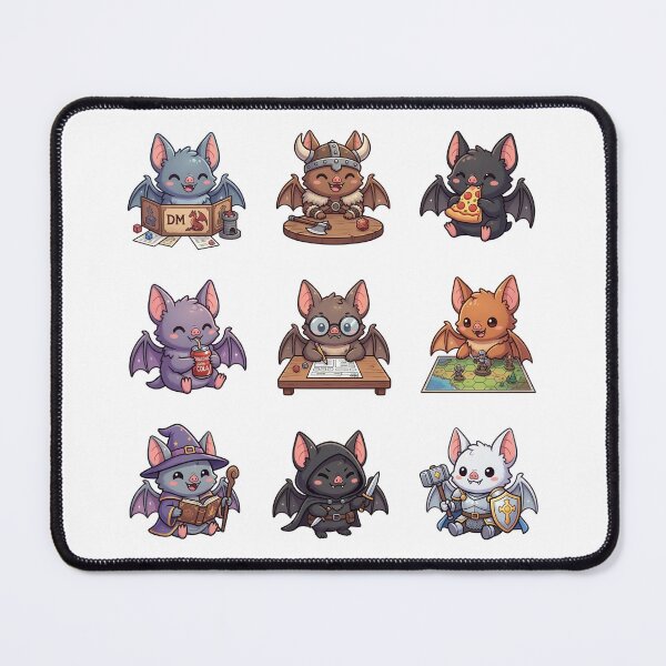 Item preview, D&D Bat Buddies designed and sold by TropicSkinkStudio.