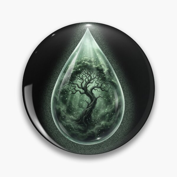 Item preview, Printer Drop Forest – Green Life Tree Drop designed and sold by Herzbaumatelier.