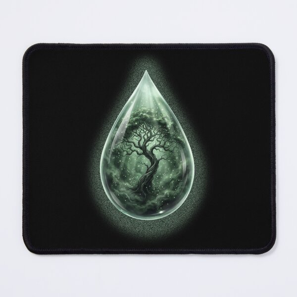 Item preview, Printer Drop Forest – Green Life Tree Drop designed and sold by Herzbaumatelier.