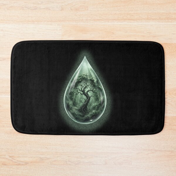 Item preview, Printer Drop Forest – Green Life Tree Drop designed and sold by Herzbaumatelier.