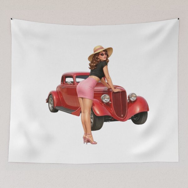Item preview, "Retro Glamour: Charm and Audacity of Pin-Ups” designed and sold by CHRIST5000.