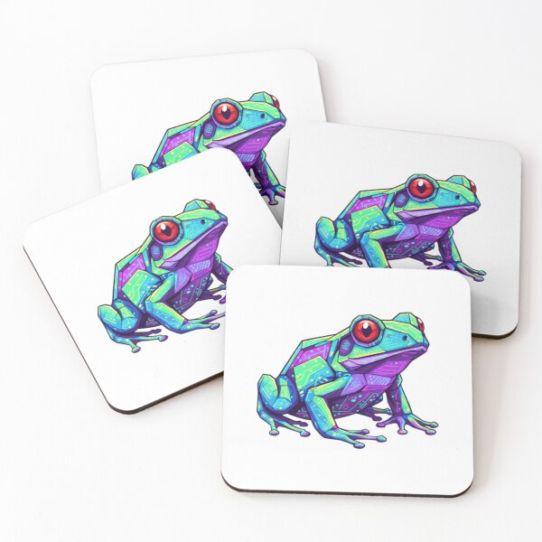 Item preview, Futuristic Circuit Frog – Organic Technology Design for Sci-Fi Lovers designed and sold by bsbd-action.