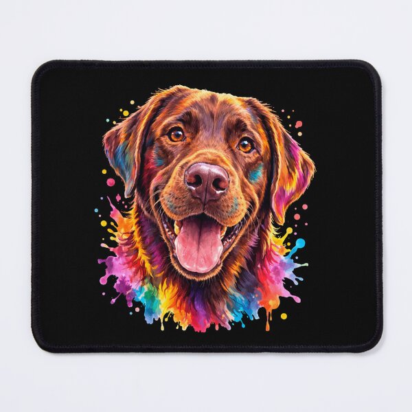 Item preview, Chocolate Labrador Retriever – Color Splash Dog Art designed and sold by Silaris Designs.