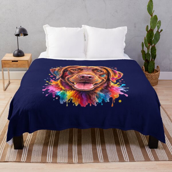 Item preview, Chocolate Labrador Retriever – Color Splash Dog Art designed and sold by Silaris Designs.