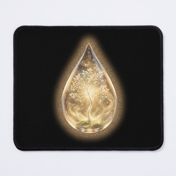 Item preview, Printer Drop Forest – Golden Light Tree Drop designed and sold by Herzbaumatelier.