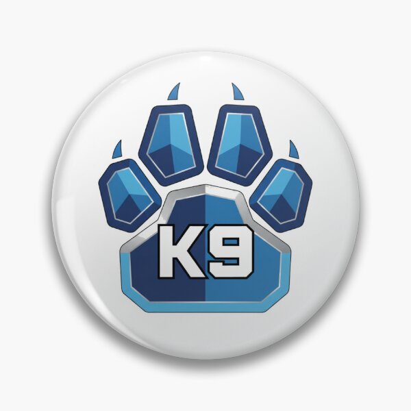 Item preview, Stylized K9 Paw Print Geometric Vector Art designed and sold by NatureUnleashed.
