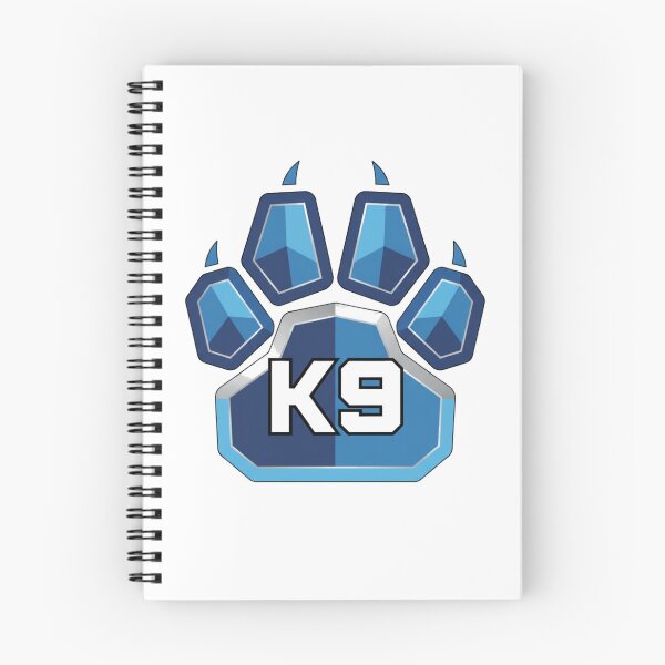 Item preview, Stylized K9 Paw Print Geometric Vector Art designed and sold by NatureUnleashed.