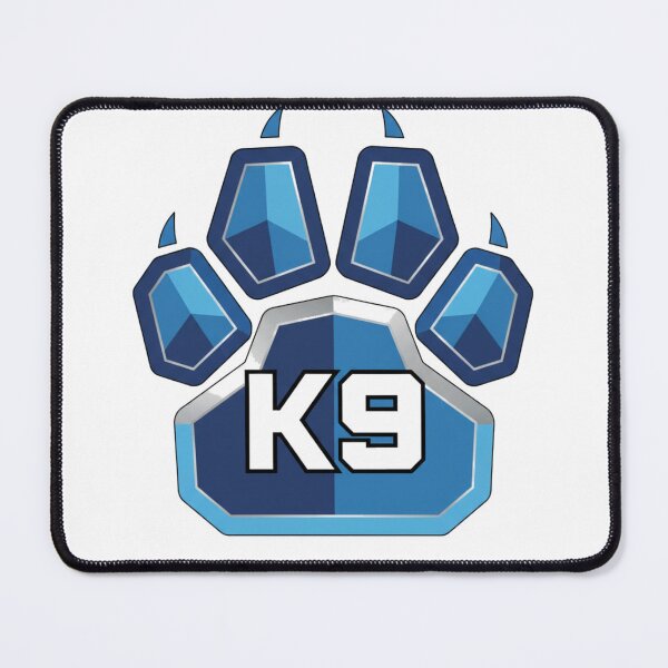 Item preview, Stylized K9 Paw Print Geometric Vector Art designed and sold by NatureUnleashed.