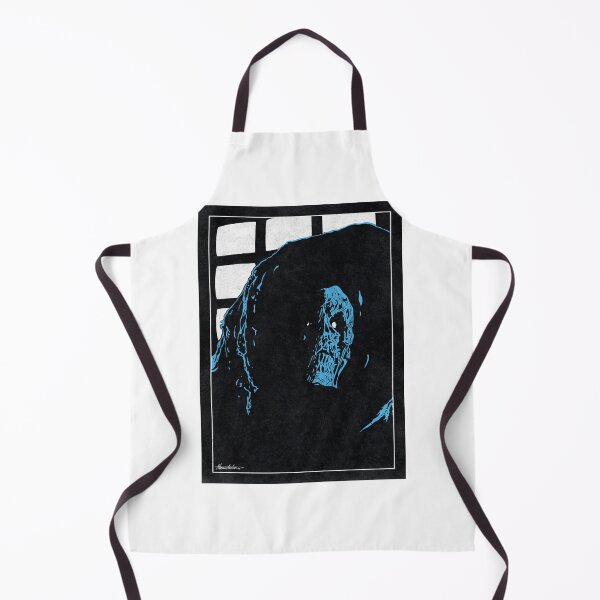 Item preview, GHOST OF CHRISTMAS FUTURE - Scrooged (Monochrome) designed and sold by FamousWeirdosRB.