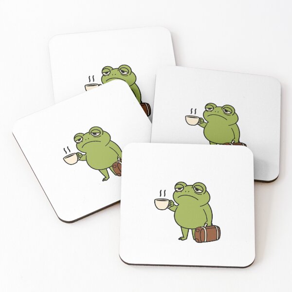 Item preview, Funny Frog “I’m Trying My Best” T-Shirt – Relatable Tired Frog Meme, Introvert Humor designed and sold by CalmMandala.