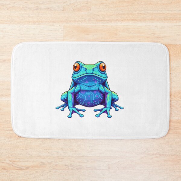 Item preview, Electric Frog Frontal – Striking Red-Eyed Design for Exotic Lovers designed and sold by bsbd-action.