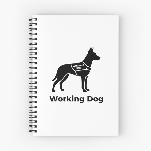 Item preview, Minimalist Working Dog Silhouette Design Art designed and sold by NatureUnleashed.