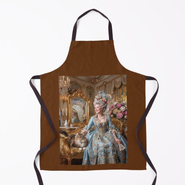 Item preview, A beautiful lady with a cat. Rococo and surrealism. designed and sold by Natalia-Vlad.