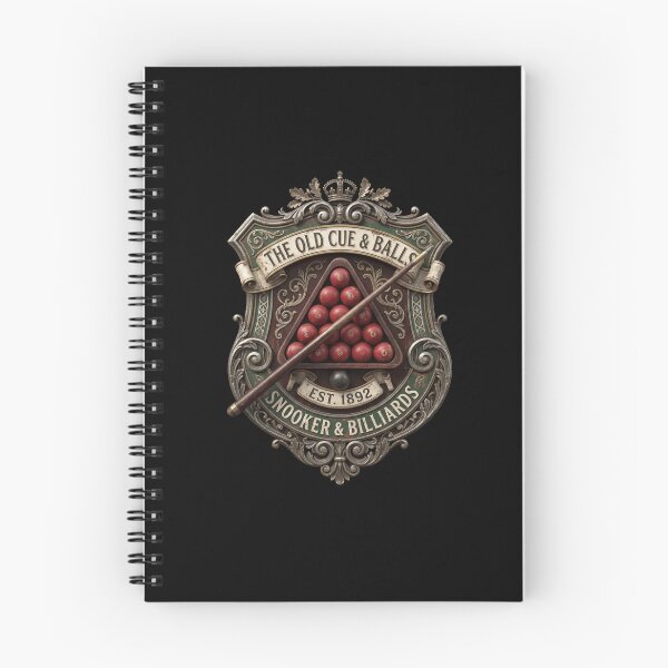 Item preview, The Old Cue & Balls Snooker Billiards Club designed and sold by Dressed For  Duty.