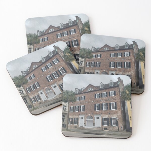 Item preview, Brick Building Black Shutters Photo designed and sold by chucktownjax.