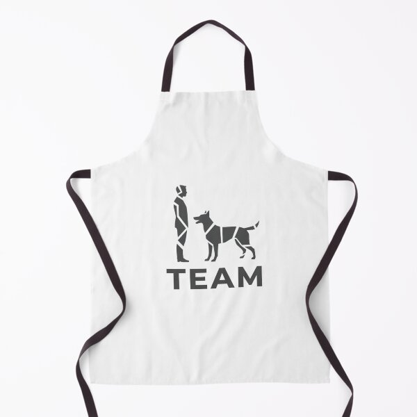 Item preview, Team Service Dog Human Abstract Silhouette designed and sold by NatureUnleashed.
