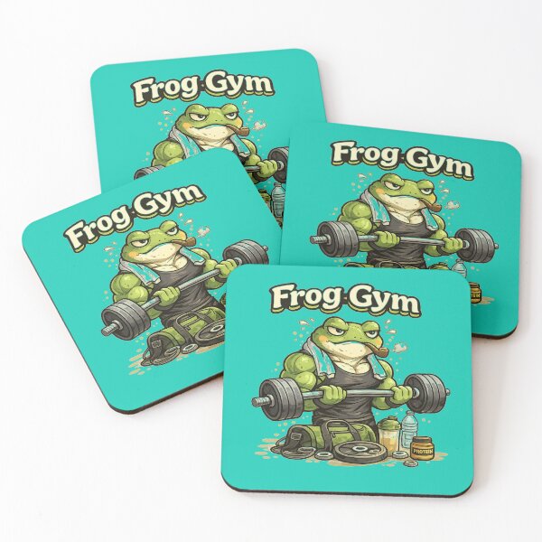 Artikelvorschau, Der Bodybuilding-Frosch im Training entworfen und verkauft von FroggyOnly.