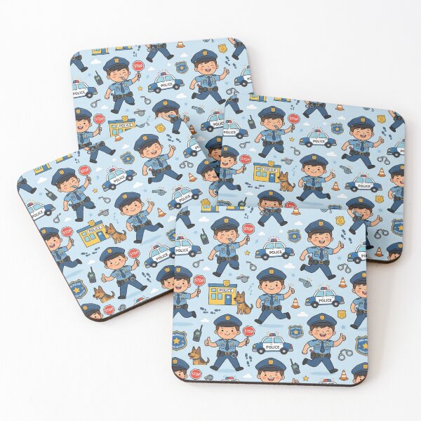 Item preview, Kid police design designed and sold by TinyOrbitsDesign.