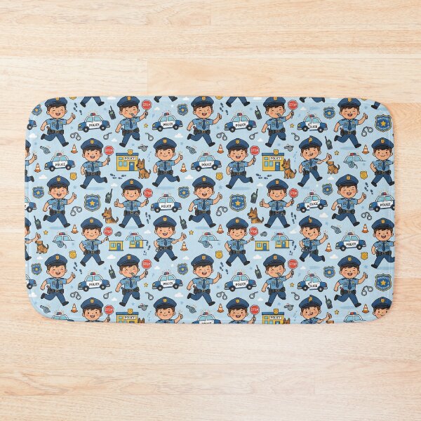 Item preview, Kid police design designed and sold by TinyOrbitsDesign.