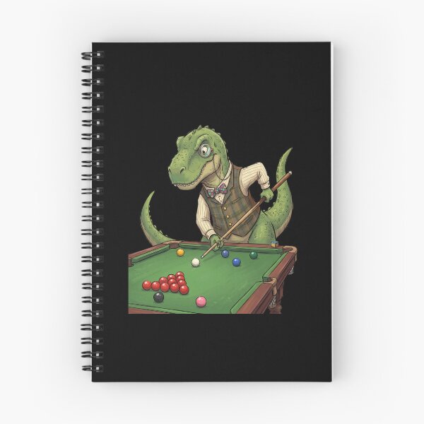 Item preview, Snooker T-Rex Gentleman Billiards Player designed and sold by Dressed For  Duty.