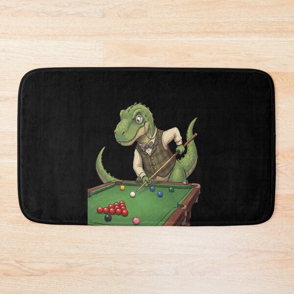 Item preview, Snooker T-Rex Gentleman Billiards Player designed and sold by Dressed For  Duty.