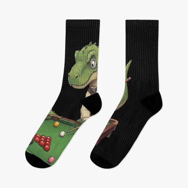 Item preview, Snooker T-Rex Gentleman Billiards Player designed and sold by Dressed For  Duty.