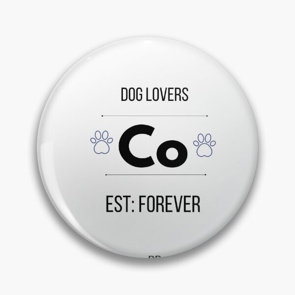 Artikelvorschau, Vintage Dog Lovers Co Minimal Logo Hundeliebhaber-Shirt entworfen und verkauft von Refinedpaws.