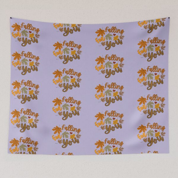 Item preview, Falling For You Cute Humorous Autumnal Design designed and sold by CDPrintsDesigns.