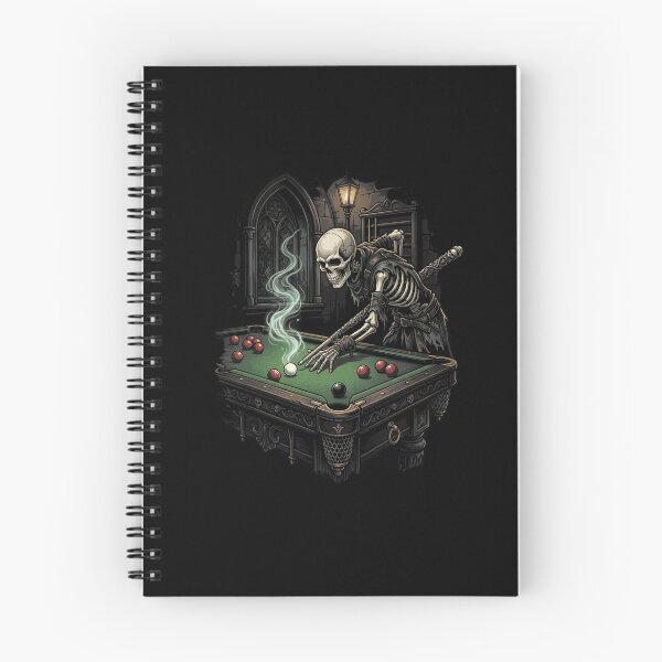 Item preview, Skeleton Snooker Player Gothic Billiards designed and sold by Dressed For  Duty.