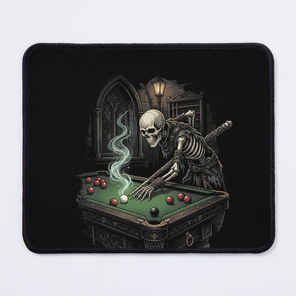 Item preview, Skeleton Snooker Player Gothic Billiards designed and sold by Dressed For  Duty.