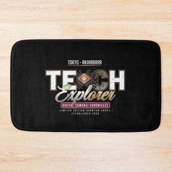 Item preview, Tech Explorer – Digital Samurai Chronicles Emblem Design designed and sold by Dogandesighn.