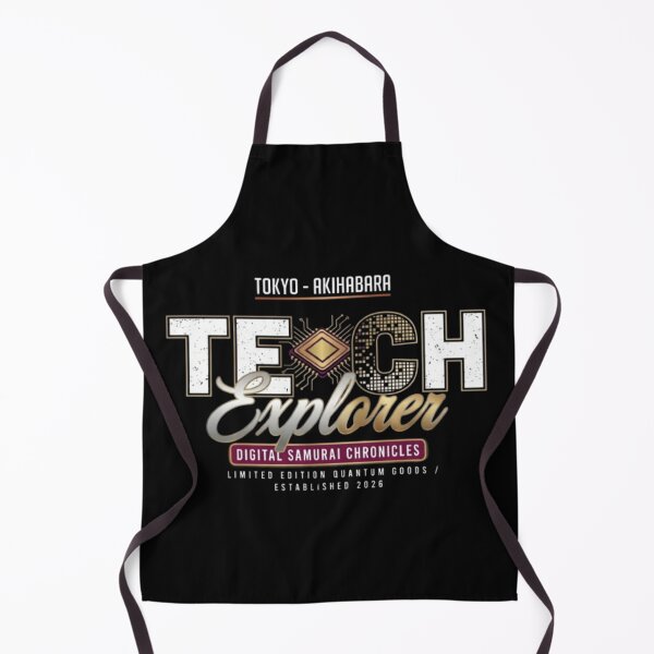 Item preview, Tech Explorer – Digital Samurai Chronicles Emblem Design designed and sold by Dogandesighn.