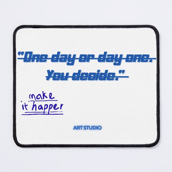 Item preview,  One Day or Day One - Make It Happen Motivational Typography designed and sold by ART STUDIO_ .