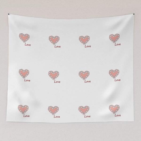 Item preview, Simple Love Cat Paw Print Heart Graphic designed and sold by NatureUnleashed.