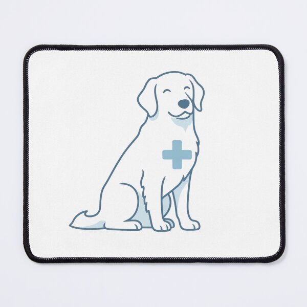 Item preview, Subtle Medical Cross Service Dog Graphic designed and sold by NatureUnleashed.