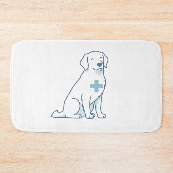 Item preview, Subtle Medical Cross Service Dog Graphic designed and sold by NatureUnleashed.