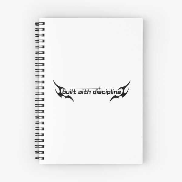Item preview, Built With Discipline Minimalist Motivation Quote Strong Mindset Clean Design designed and sold by AXIS-EQUILIBRIO.