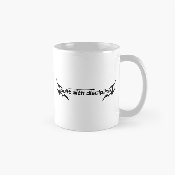 Item preview, Built With Discipline Minimalist Motivation Quote Strong Mindset Clean Design designed and sold by AXIS-EQUILIBRIO.