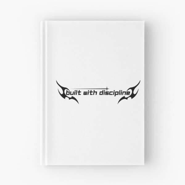 Item preview, Built With Discipline Minimalist Motivation Quote Strong Mindset Clean Design designed and sold by AXIS-EQUILIBRIO.