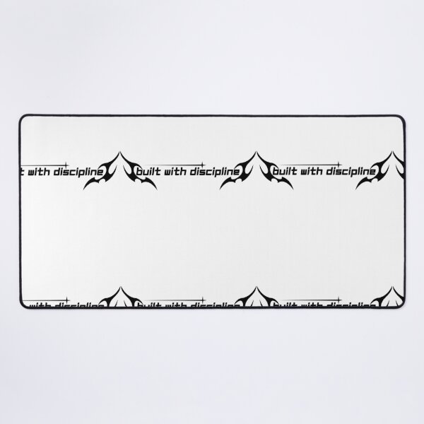 Item preview, Built With Discipline Minimalist Motivation Quote Strong Mindset Clean Design designed and sold by AXIS-EQUILIBRIO.