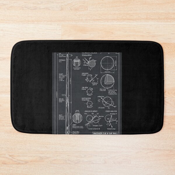 Item preview, Snooker Cue Ball Physics Blueprint designed and sold by Dressed For  Duty.