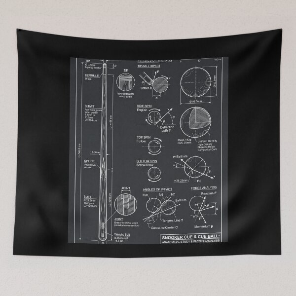 Item preview, Snooker Cue Ball Physics Blueprint designed and sold by Dressed For  Duty.