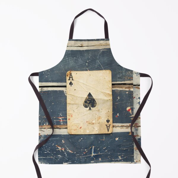 Item preview, Ace Spades Vintage Playing Card designed and sold by NarjaShop.