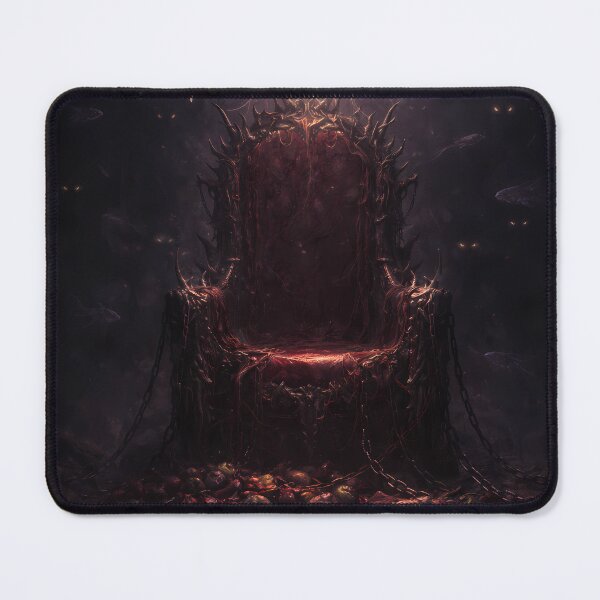Item preview, Dark Throne of Shadows – Gothic Horror Fantasy Art designed and sold by KnitOfShadoF.