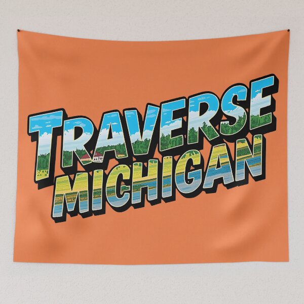 Item preview, Traverse, Michigan, Traverse Michigan, Traverse Mi designed and sold by MoMidoStore.