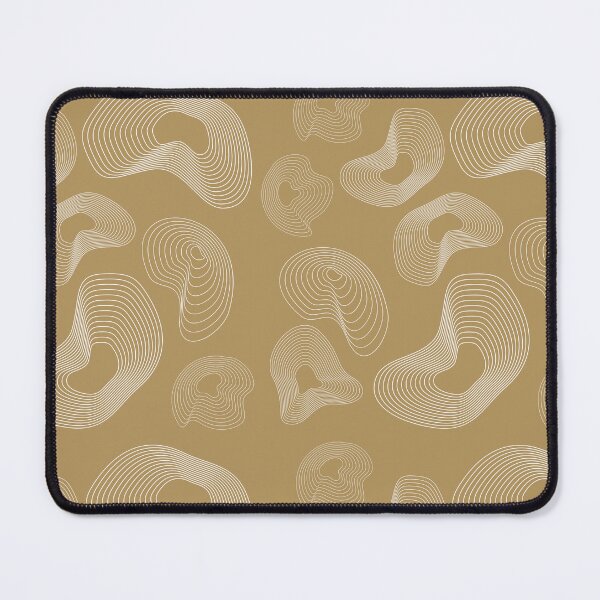 Item preview, Abstract Topographic Line Art Print | White and Yellow designed and sold by ApricityPhrases.